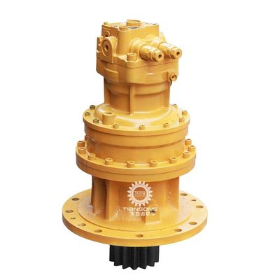 Un buen precio. TGFQ E320D2 Excavadoras Motor de accionamiento oscilante Assy 488-3075 Caja de cambios oscilante de hierro con motor en línea