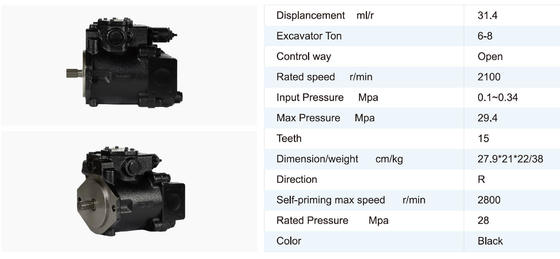 Un buen precio. TGFQ K3SP36B Para SK60SR/SK70SR YT10V00016F1 Bomba hidráulica en línea